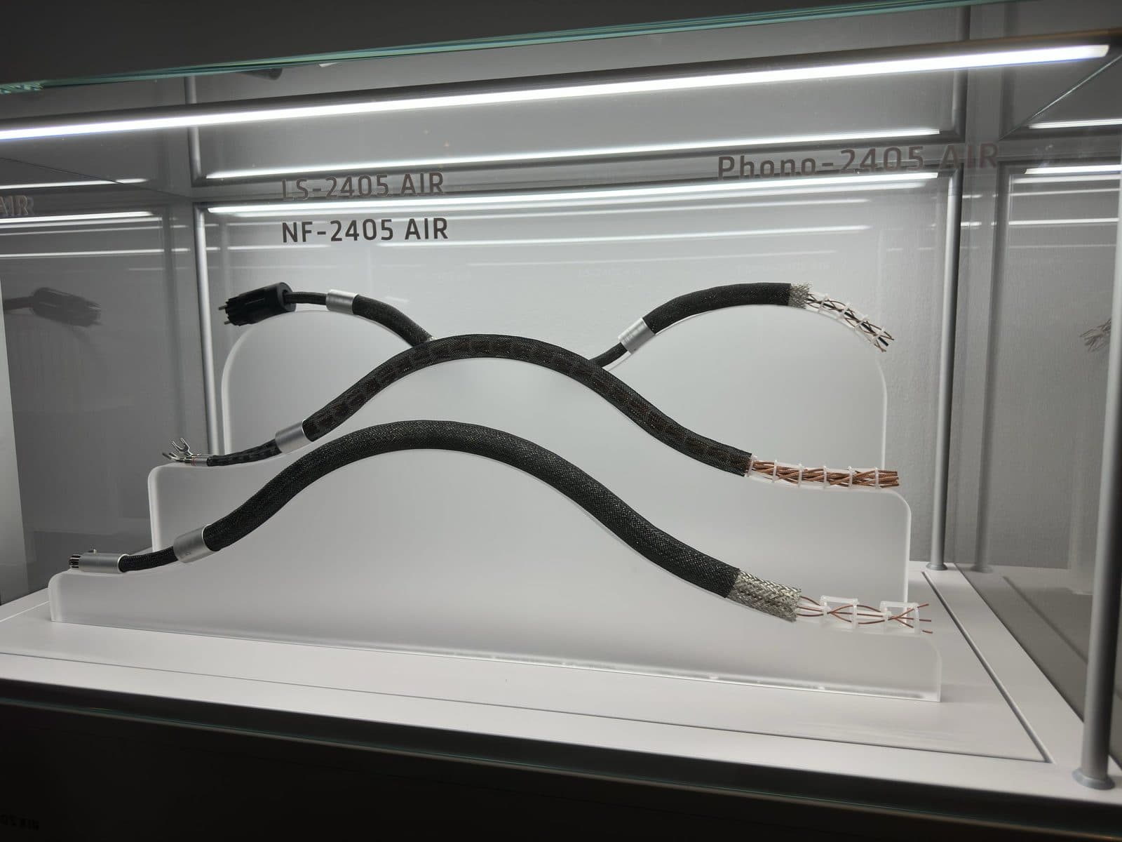 NF-2405 AIR interconnects on display