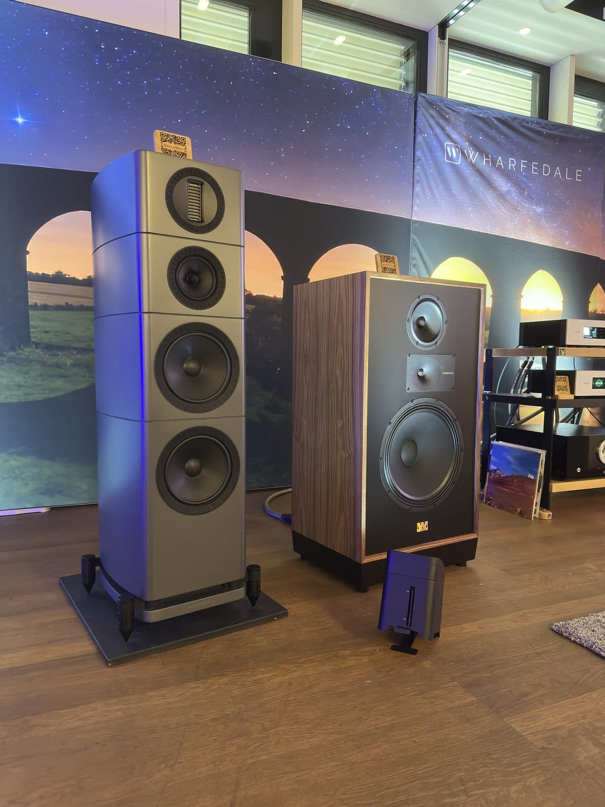 Wharfedale at HIGH END Vienna 2026 — the new EVO series alongside the Rosedale